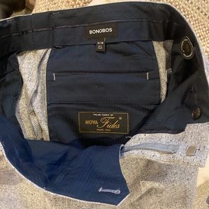 Bonobos Slim Fit Wool Dress Pant - Speckled Gray - 32x30